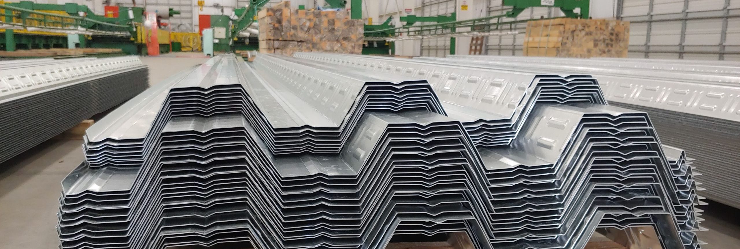 Steel decking panels